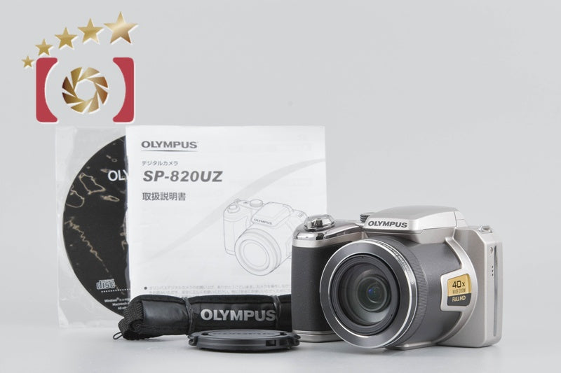 [Used] OLYMPUS Olympus STYLUS SP-820UZ Silver Compact Digital Camera