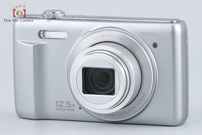 [Used] OLYMPUS Olympus STYLUS VR-370 Silver Compact Digital Camera with Original Box
