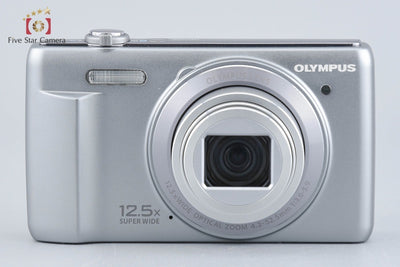 [Used] OLYMPUS Olympus STYLUS VR-370 Silver Compact Digital Camera with Original Box