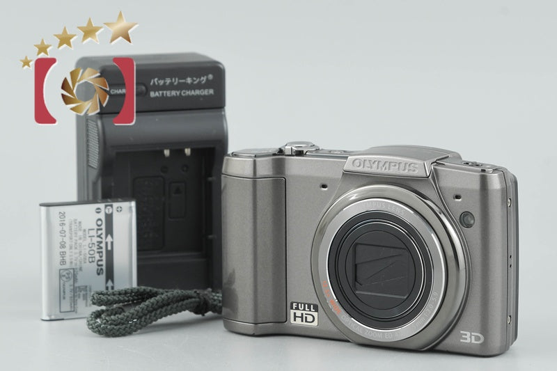 【中古】OLYMPUS オリンパス SZ-20 シルバー コンパクトデジタルカメラ