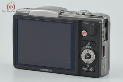 【中古】OLYMPUS オリンパス SZ-20 シルバー コンパクトデジタルカメラ