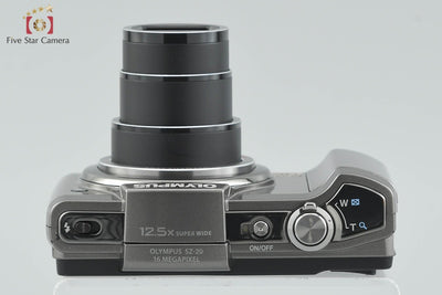 【中古】OLYMPUS オリンパス SZ-20 シルバー コンパクトデジタルカメラ