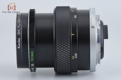 [Used] OLYMPUS Olympus ZUIKO AUTO-MACRO 50mm f/3.5