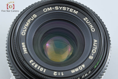 [Used] OLYMPUS Olympus ZUIKO AUTO-S 40mm f/2
