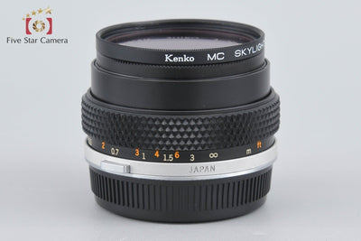 【中古】OLYMPUS オリンパス ZUIKO AUTO-S 40mm f/2 2025.11月 オーバーホール済み