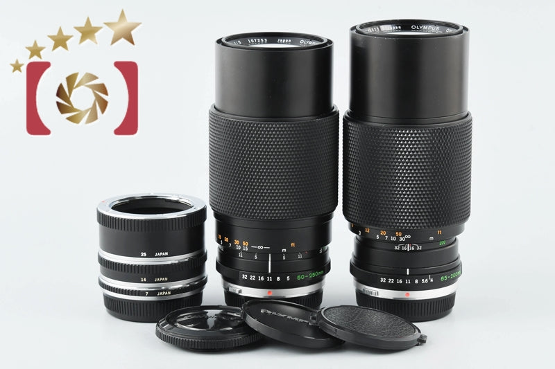 【中古】OLYMPUS オリンパス ZUIKO AUTO-ZOOM 65-200mm f/4 + 50-250mm f/5