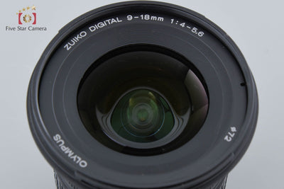 [Used] OLYMPUS ZUIKO DIGITAL ED 9-18mm f/4-5.6 with original box