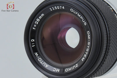 [Used] OLYMPUS Olympus ZUIKO MC AUTO-W 28mm f/2
