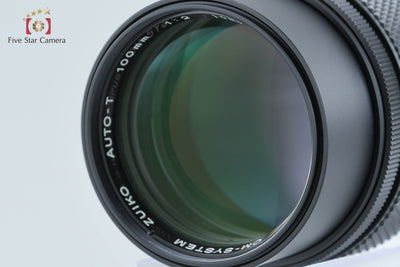 [Used] OLYMPUS Olympus ZUIKO AUTO-T 100mm f/2