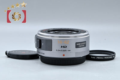 [Used] Panasonic LUMIX G X VARIO PZ 14-42mm f/3.5-5.6 ASPH. POWER O.I.S. Silver H-PS14042