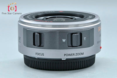 [Used] Panasonic LUMIX G X VARIO PZ 14-42mm f/3.5-5.6 ASPH. POWER O.I.S. Silver H-PS14042