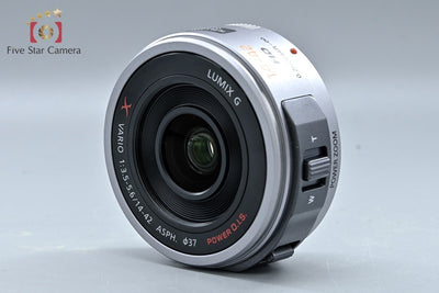 [Used] Panasonic LUMIX G X VARIO PZ 14-42mm f/3.5-5.6 ASPH. POWER O.I.S. Silver H-PS14042