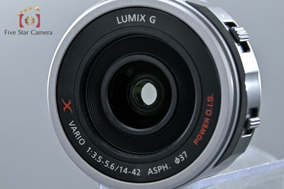 [Used] Panasonic LUMIX G X VARIO PZ 14-42mm f/3.5-5.6 ASPH. POWER O.I.S. Silver H-PS14042