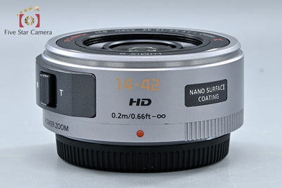 [Used] Panasonic LUMIX G X VARIO PZ 14-42mm f/3.5-5.6 ASPH. POWER O.I.S. Silver H-PS14042