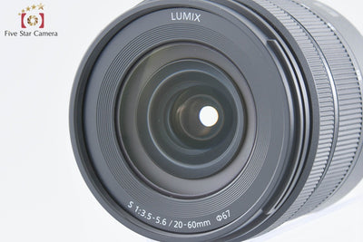 Used: Panasonic LUMIX S 20-60mm f/3.5-5.6 S-R2060 L-Mount