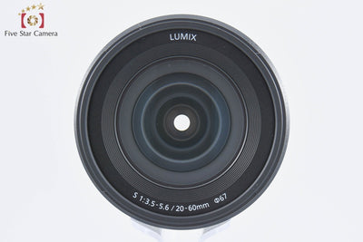 Used: Panasonic LUMIX S 20-60mm f/3.5-5.6 S-R2060 L-Mount