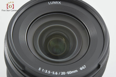 Used: Panasonic LUMIX S PRO 20-60mm f/3.5-5.6 S-R2060 L-Mount
