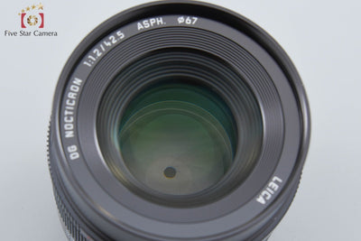 【Unused, opened box】Panasonic LUMIX LEICA DG NOCTICRON 42.5mm f/1.2 ASPH. O.I.S H-NS043