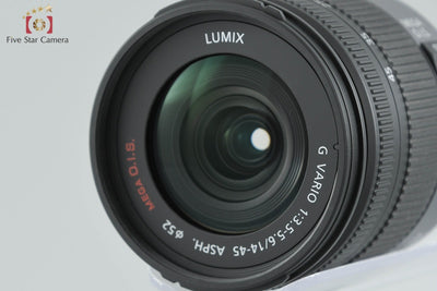 Used] Panasonic LUMIX DMC-G1 Double Zoom Lens Kit Black, Low Shutter Count