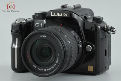 Used] Panasonic LUMIX DMC-G1 Double Zoom Lens Kit Black, Low Shutter Count