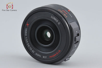 [Used] Panasonic DMC-GF5X 14-42mm Power Zoom Lens Kit, Esprit Black