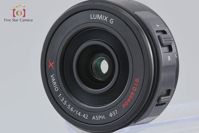 [Used] Panasonic DMC-GF5X 14-42mm Power Zoom Lens Kit, Esprit Black