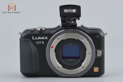 [Used] Panasonic DMC-GF5X 14-42mm Power Zoom Lens Kit, Esprit Black