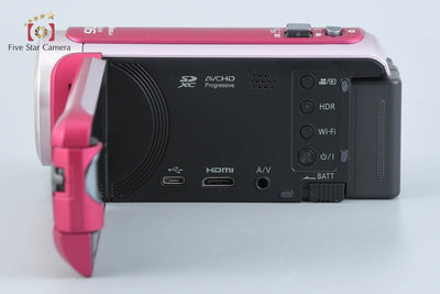 Used Panasonic HC-W580M Pink Camcorder