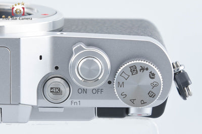 [Used] Panasonic LUMIX G DC-GF9W Silver Double Lens Kit - Low Shutter Count, Original Box Included