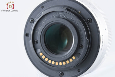 [Used] Panasonic LUMIX G DC-GF9W Silver Double Lens Kit - Low Shutter Count, Original Box Included