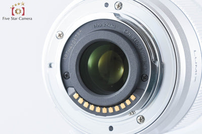 [Used] Panasonic LUMIX G DC-GF9W Silver Double Lens Kit - Low Shutter Count, Original Box Included