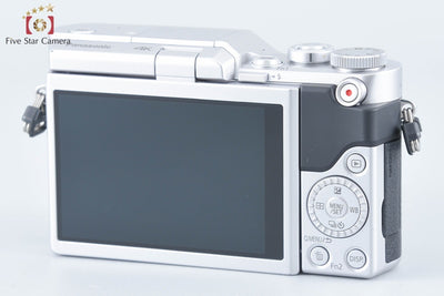 [Used] Panasonic LUMIX G DC-GF9W Silver Double Lens Kit - Low Shutter Count, Original Box Included