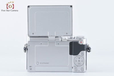 [Used] Panasonic LUMIX G DC-GF9W Silver Double Lens Kit - Low Shutter Count, Original Box Included