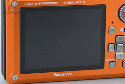 【中古】Panasonic パナソニック LUMIX DMC-FT1 サンライズオレンジ コンパクトデジタルカメラ 元箱付き