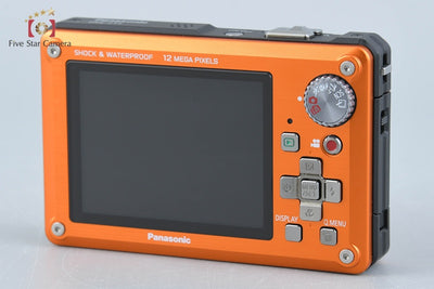 【中古】Panasonic パナソニック LUMIX DMC-FT1 サンライズオレンジ コンパクトデジタルカメラ 元箱付き