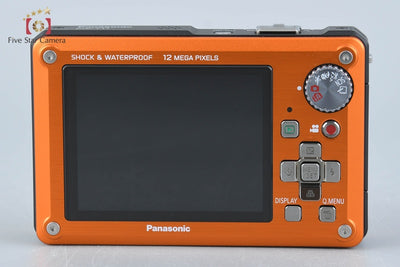 【中古】Panasonic パナソニック LUMIX DMC-FT1 サンライズオレンジ コンパクトデジタルカメラ 元箱付き