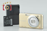 [Used] Panasonic LUMIX DMC-FX77 Leopard Gold Compact Digital Camera