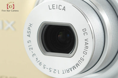 [Used] Panasonic LUMIX DMC-FX77 Leopard Gold Compact Digital Camera