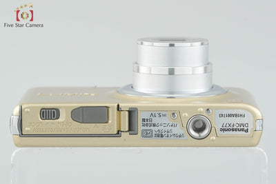 [Used] Panasonic LUMIX DMC-FX77 Leopard Gold Compact Digital Camera