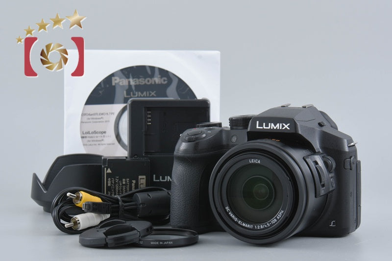 [Used] Panasonic LUMIX DMC-FZ300 Black Compact Digital Camera