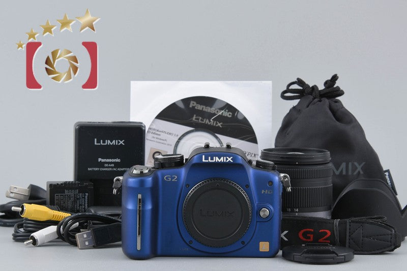 [Used] Panasonic LUMIX DMC-G2 Lens Kit Comfort Blue