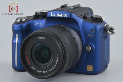[Used] Panasonic LUMIX DMC-G2 Lens Kit Comfort Blue