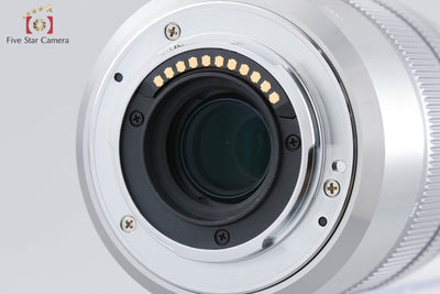 Used: Panasonic LUMIX DMC-G5W Silver Double Zoom Lens Kit, Low Shutter Count, With Original Box