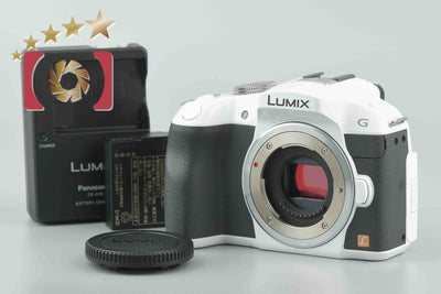 Used] Panasonic LUMIX DMC-G6 White Mirrorless Camera
