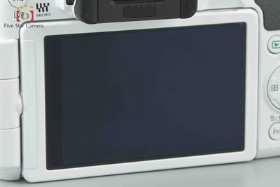 Used] Panasonic LUMIX DMC-G6 White Mirrorless Camera
