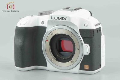 Used] Panasonic LUMIX DMC-G6 White Mirrorless Camera