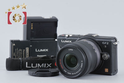 [Used] Panasonic LUMIX DMC-GF2 Black + LUMIX G VARIO 14-42mm f/3.5-5.6 ASPH. MEGA O.I.S. H-FS014042