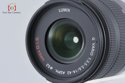 [Used] Panasonic LUMIX DMC-GF2 Black + LUMIX G VARIO 14-42mm f/3.5-5.6 ASPH. MEGA O.I.S. H-FS014042