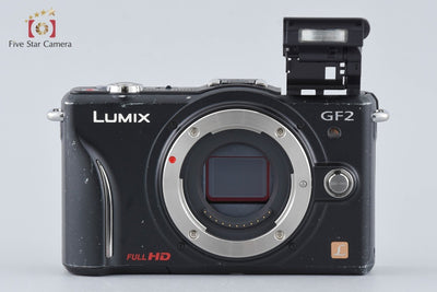 [Used] Panasonic LUMIX DMC-GF2 Black + LUMIX G VARIO 14-42mm f/3.5-5.6 ASPH. MEGA O.I.S. H-FS014042