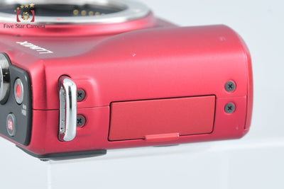 【Used】Panasonic LUMIX DMC-GF2 Red Mirrorless Interchangeable Lens Camera, Low Shutter Count
